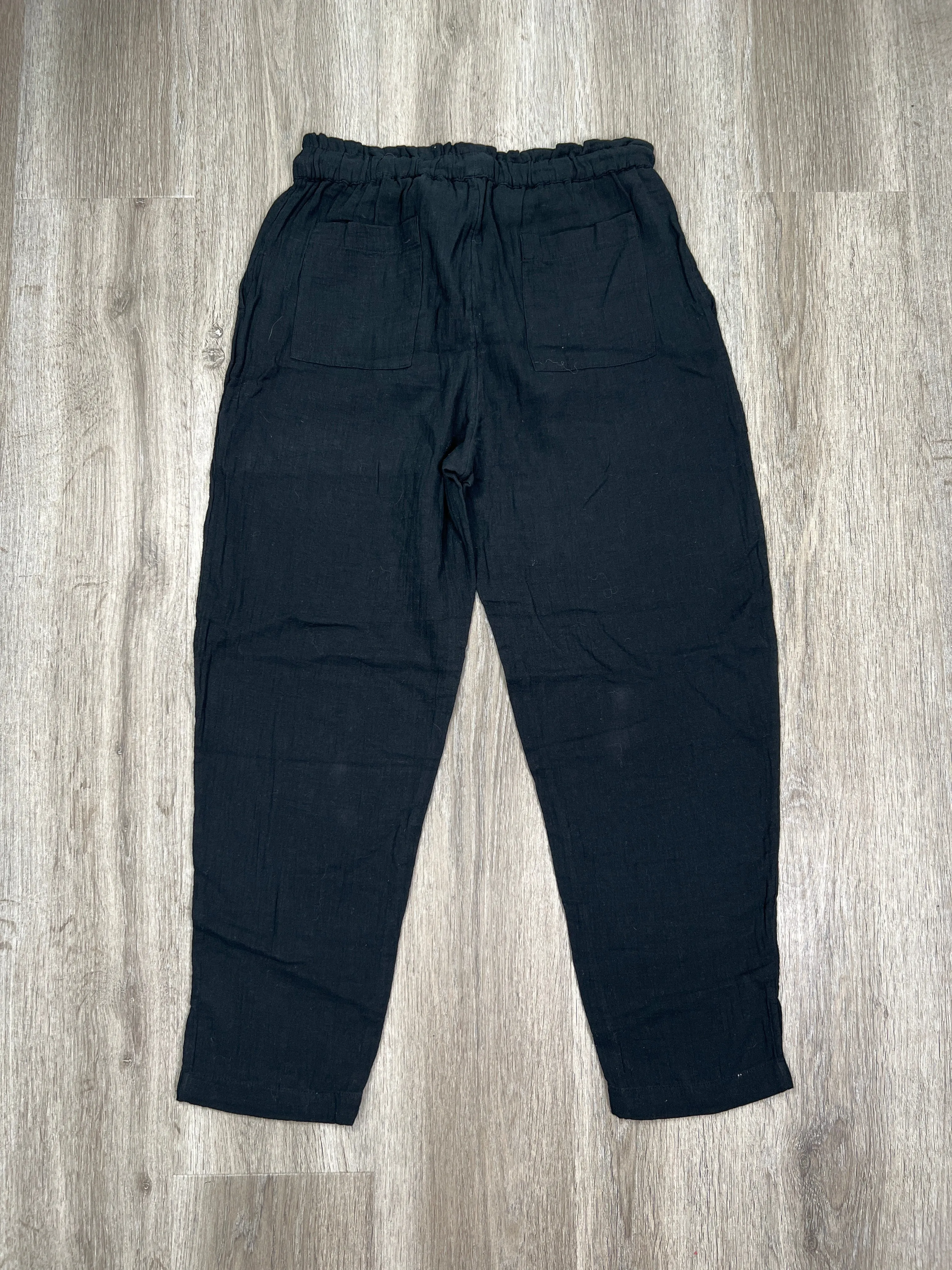 Black Pants Cropped Madewell, Size Xs