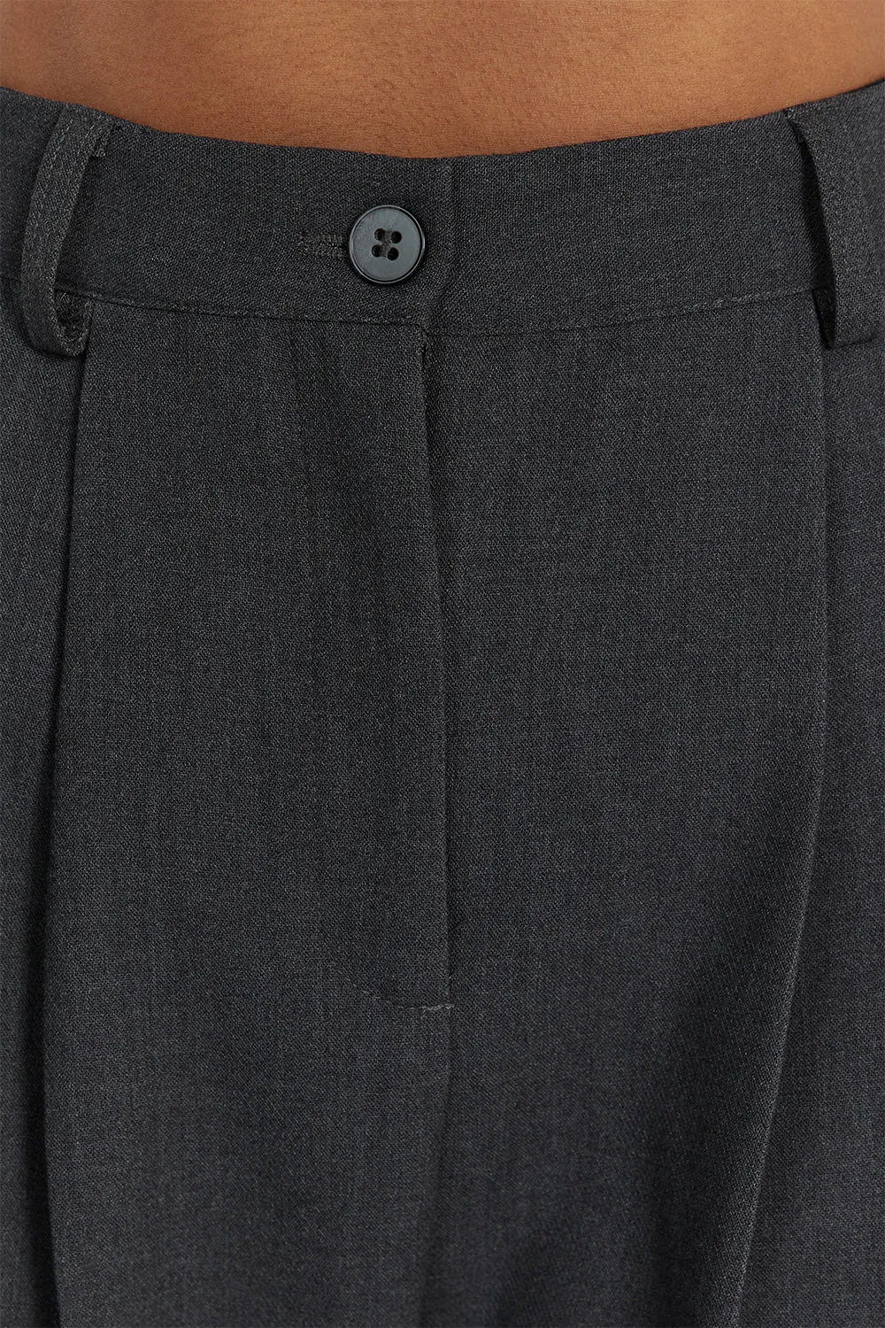 CAREY CHARCOAL TAPERED PANT