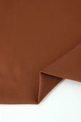 Chutney Brown Viscose Nylon Ponte