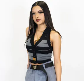 FB County Collared Halter Tops