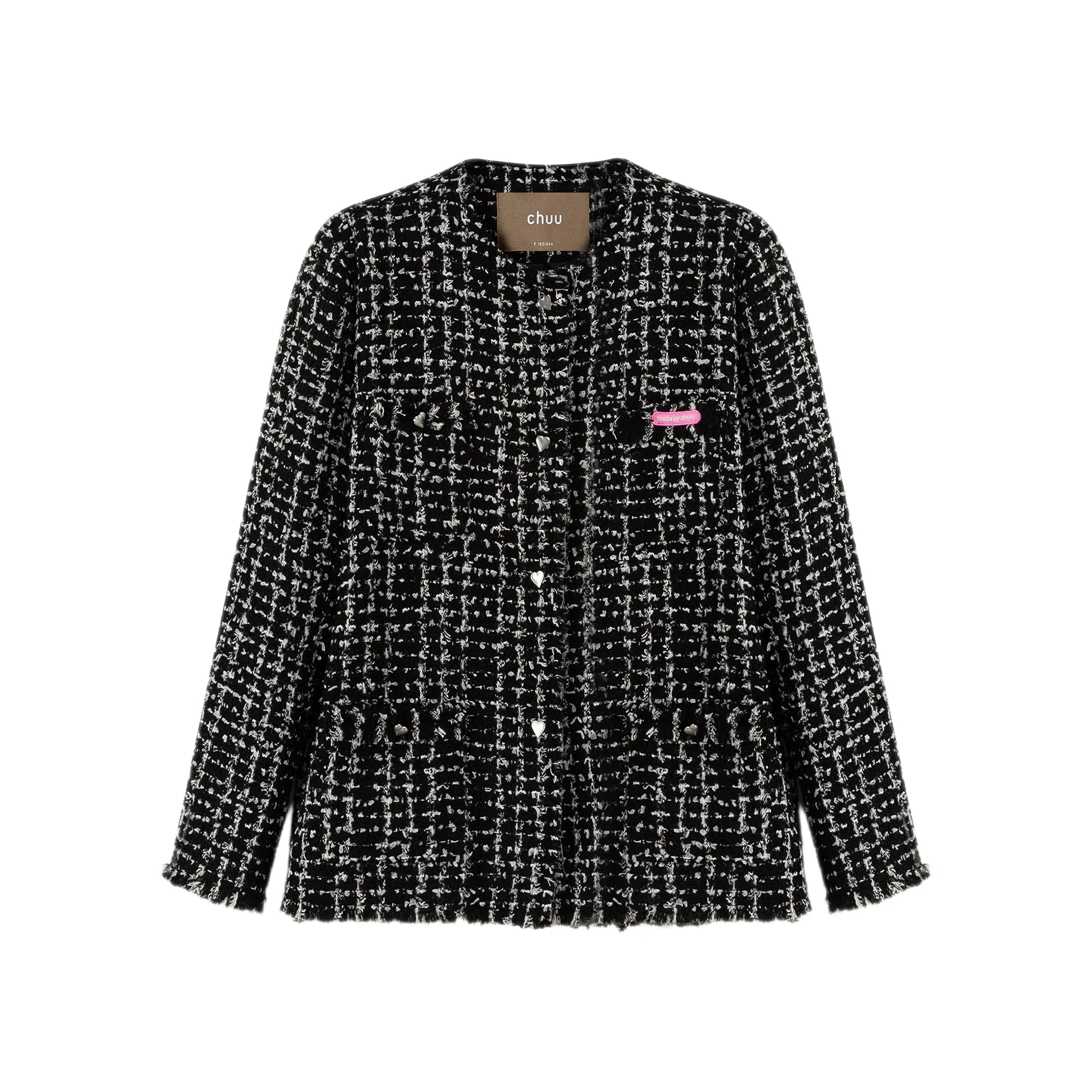 Fringed Tweed Jacket