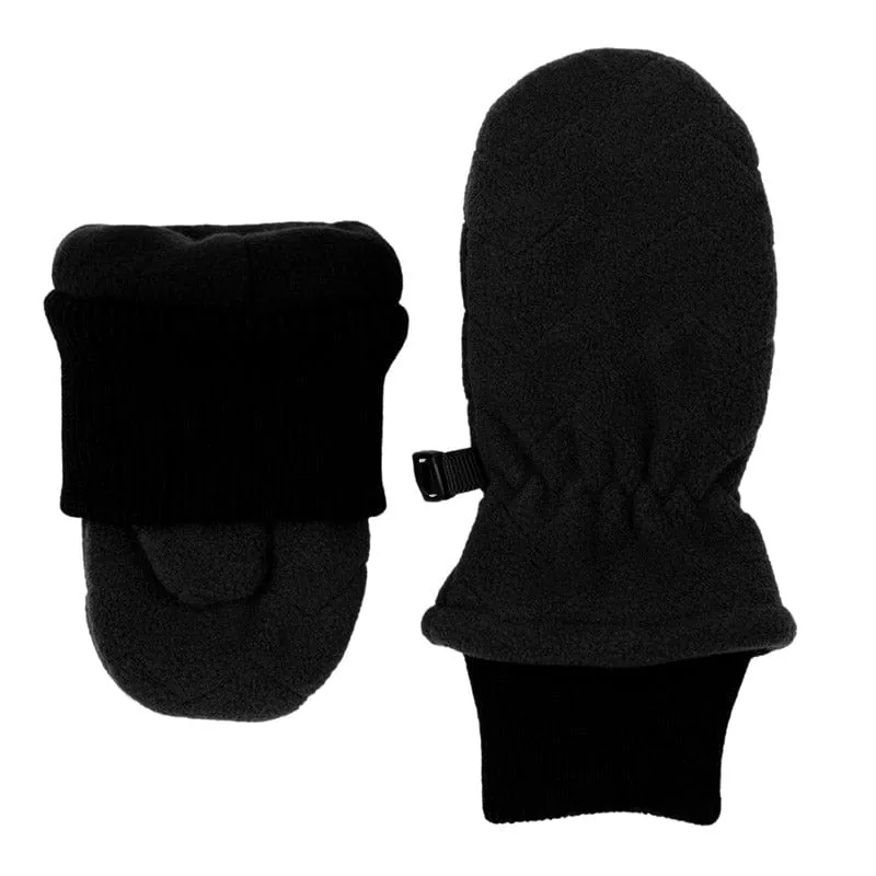 Jan&Jul Fleece Mittens - Black