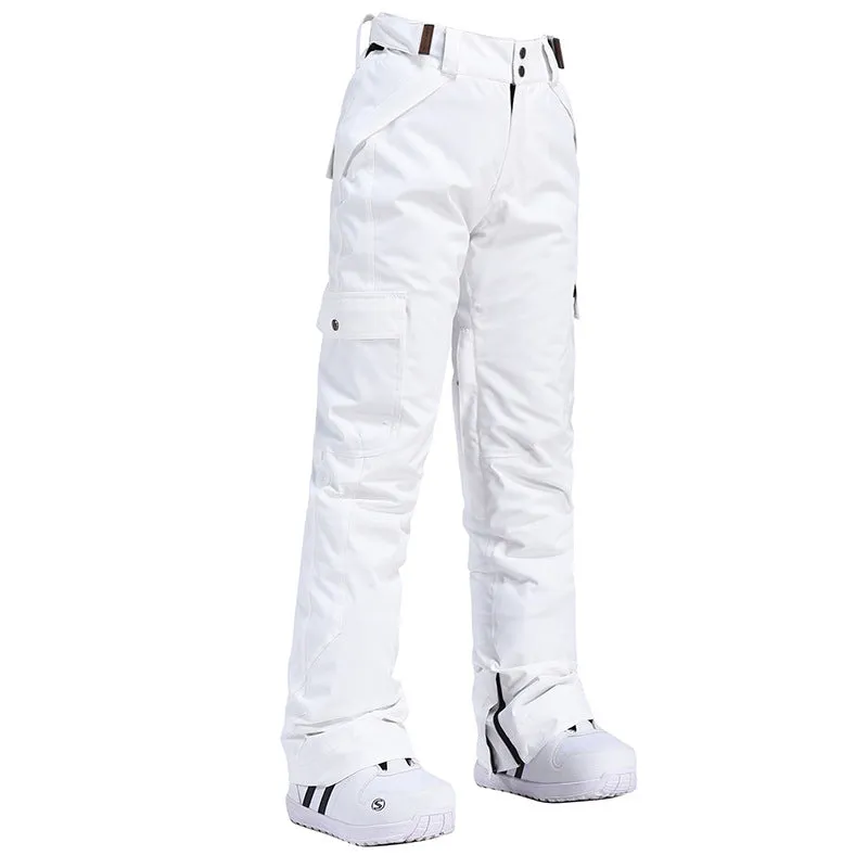 Men's Snow Copper Insulated Waterproof Winter Snowboard Ski Bib Pants