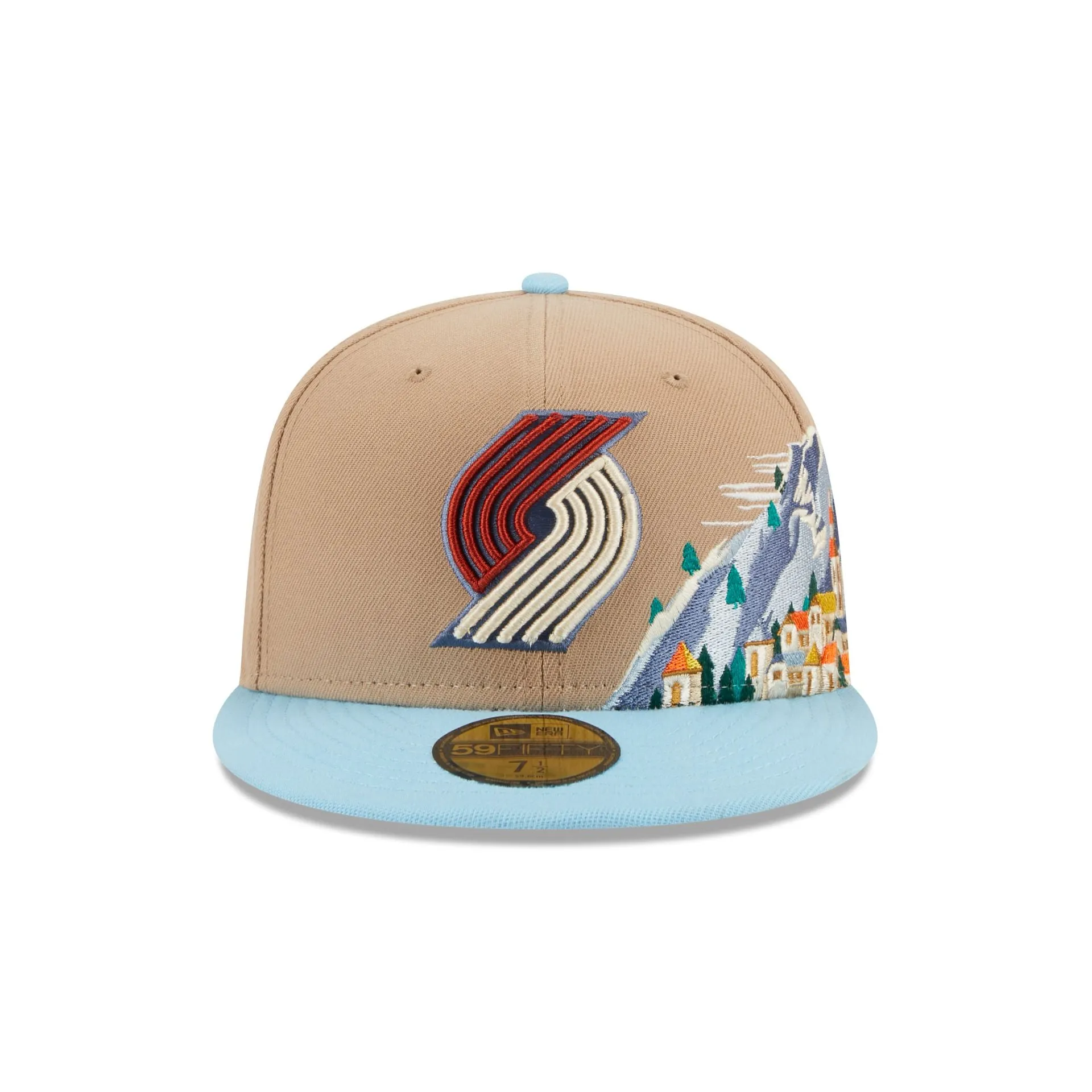 Portland Trail Blazers Snowcapped 59FIFTY Fitted