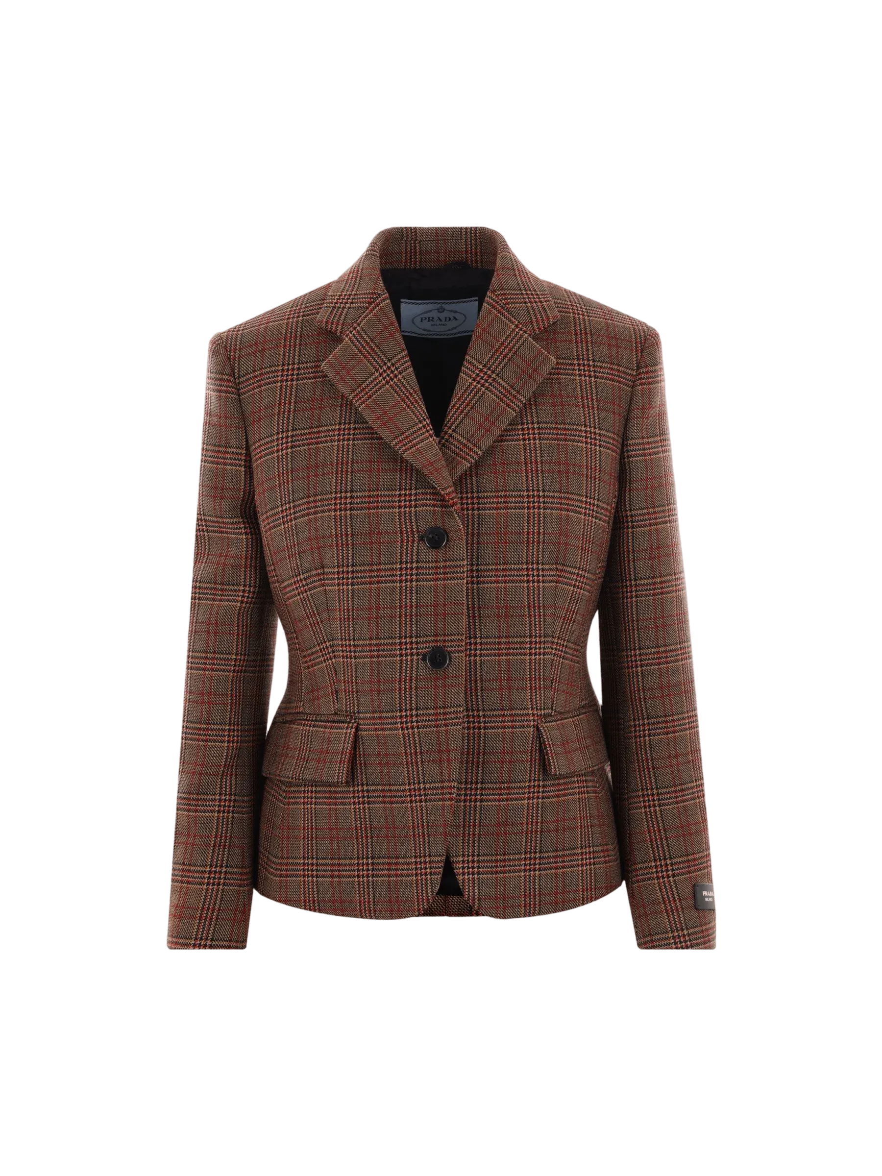 Prince Of Wales Wool Jacket