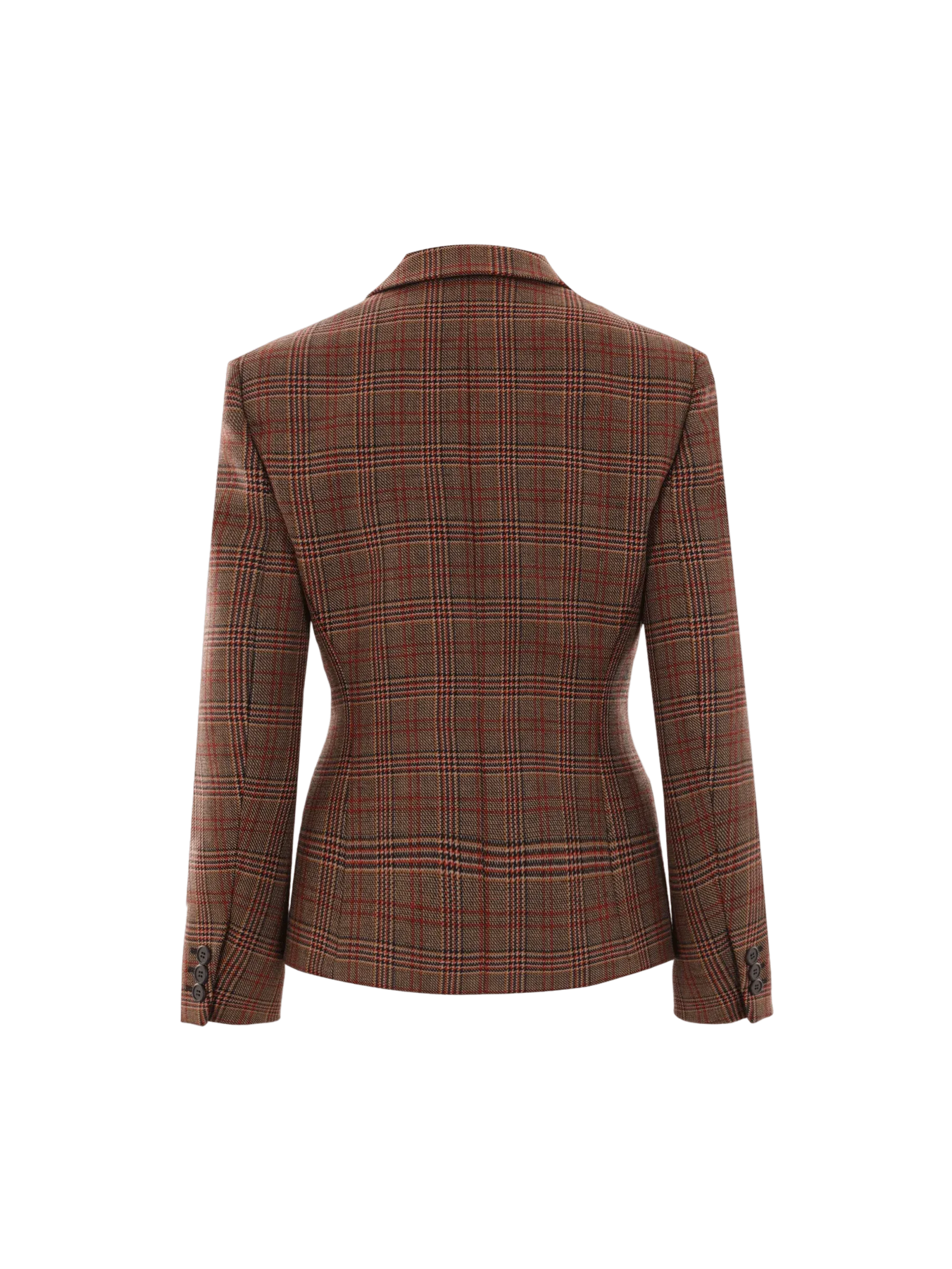 Prince Of Wales Wool Jacket