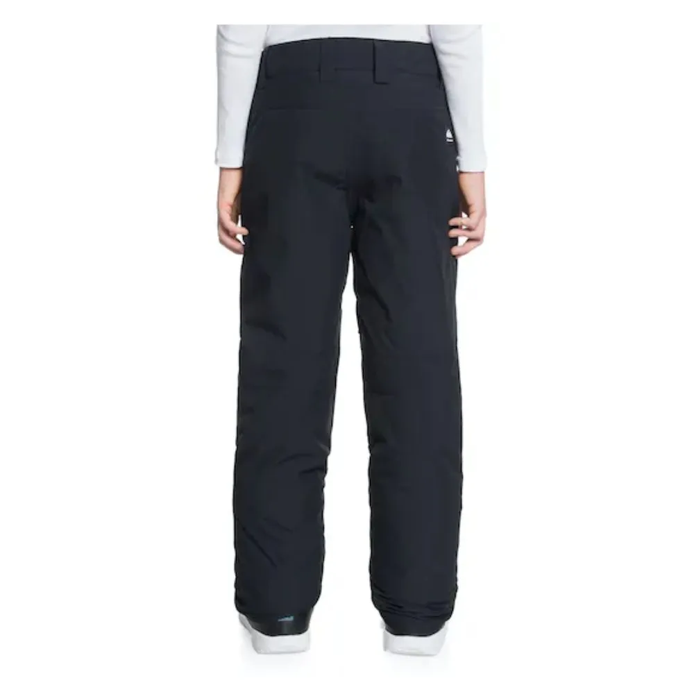 Quiksilver Estate Boys Ski Pants - Black