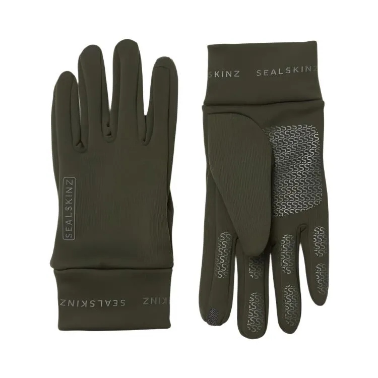 Sealskinz Acle Water Repellent Nano Fleece Gloves - Olive