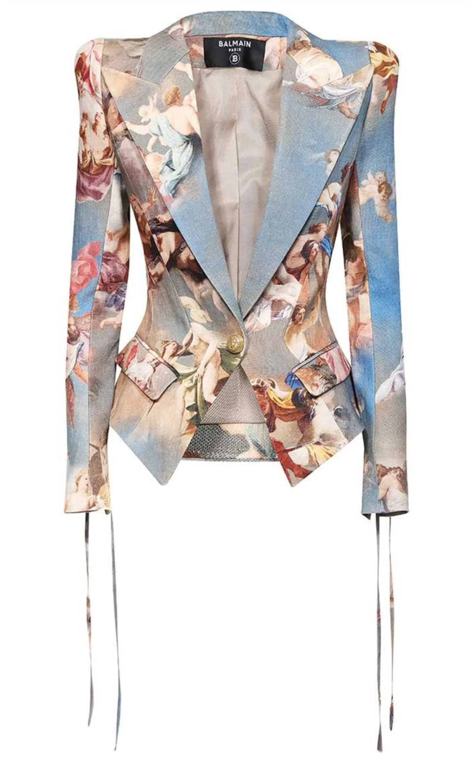 Sky Printed Canvas Jacket