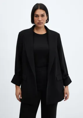 Structured lapels blazer