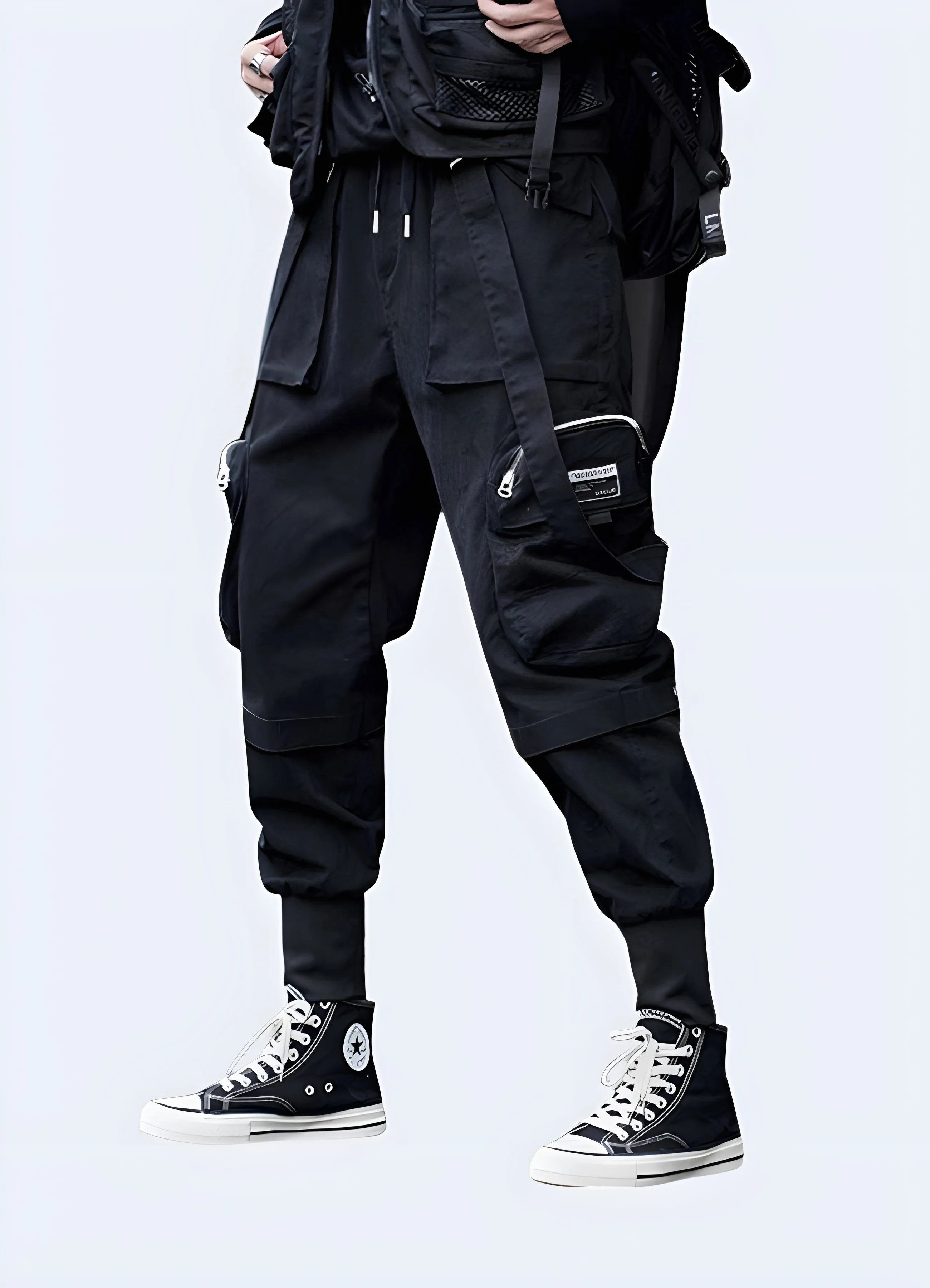 Techwear Cropped Pants