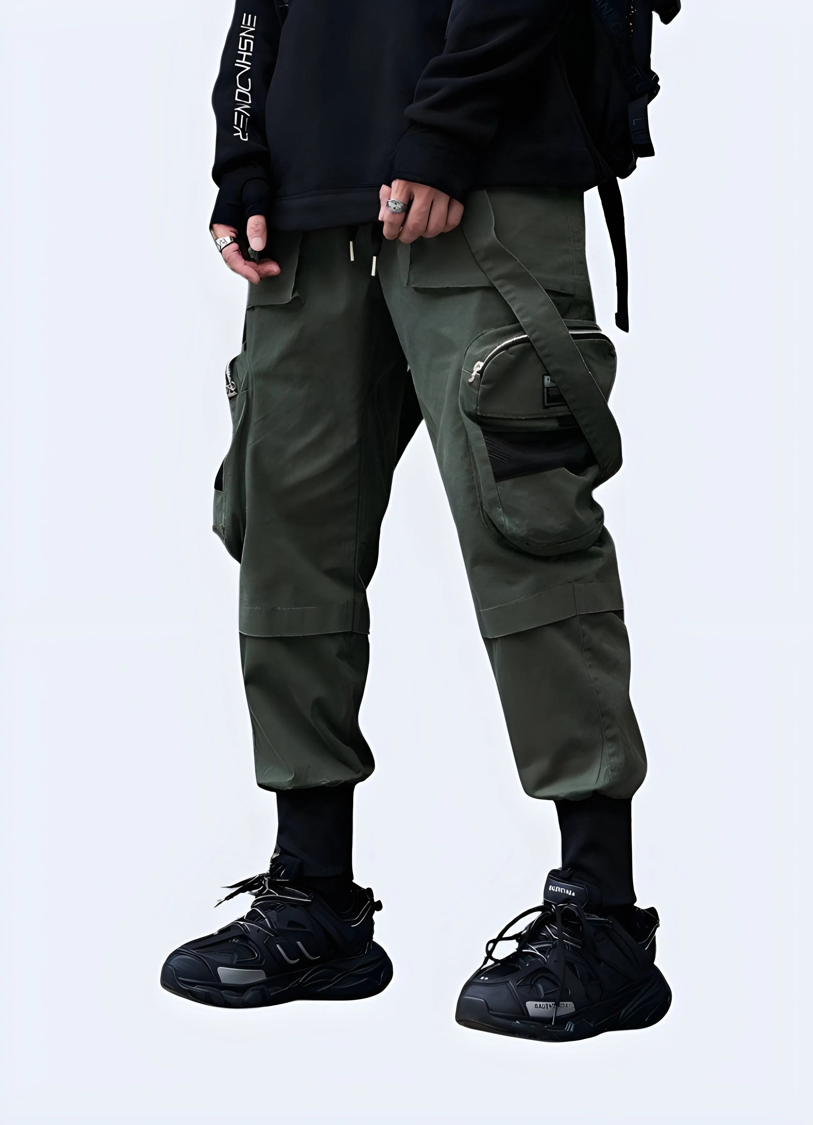 Techwear Cropped Pants