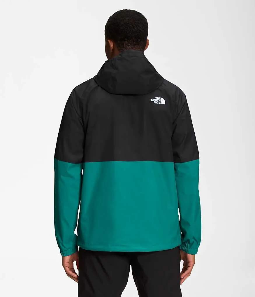 The North Face M Antora Rain Hoodie TNF BLACK/PORCELAIN GREEN