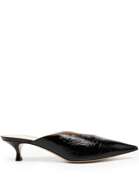 Venetian Kitten Heel in Black