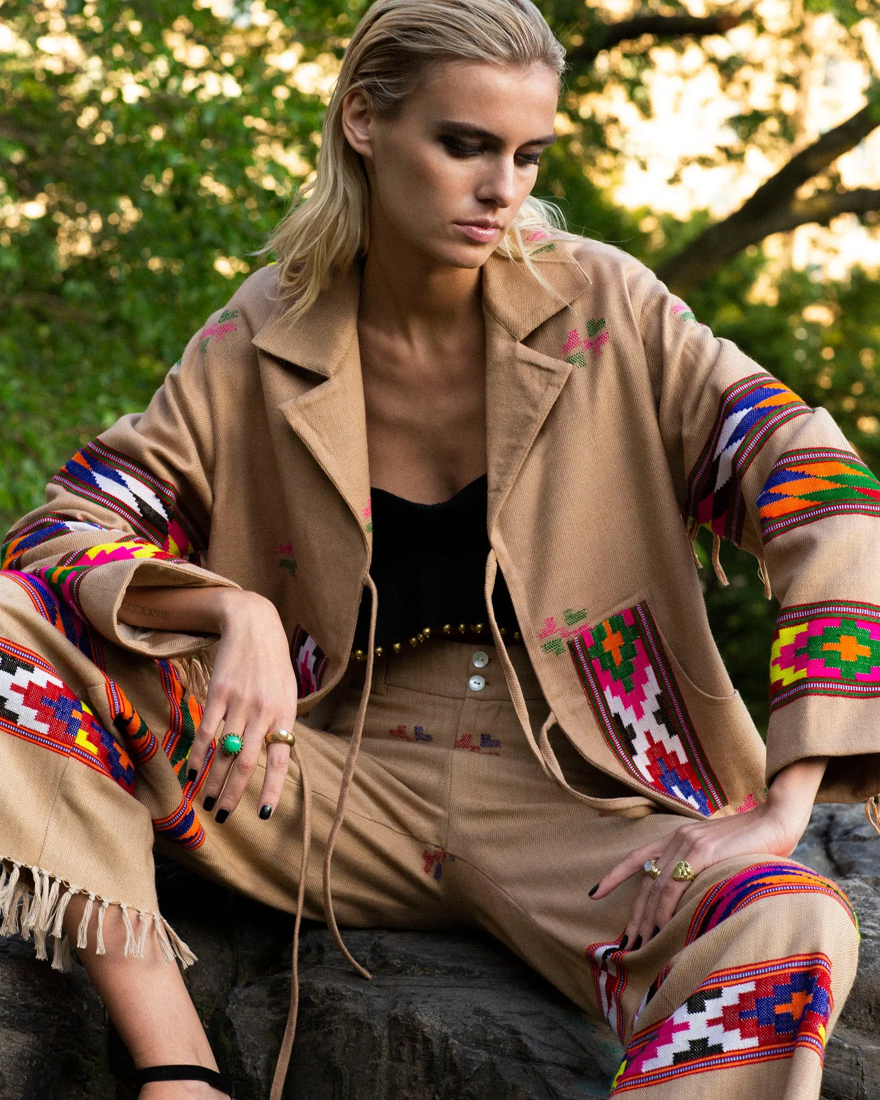 Western Dune Blanket Jacket