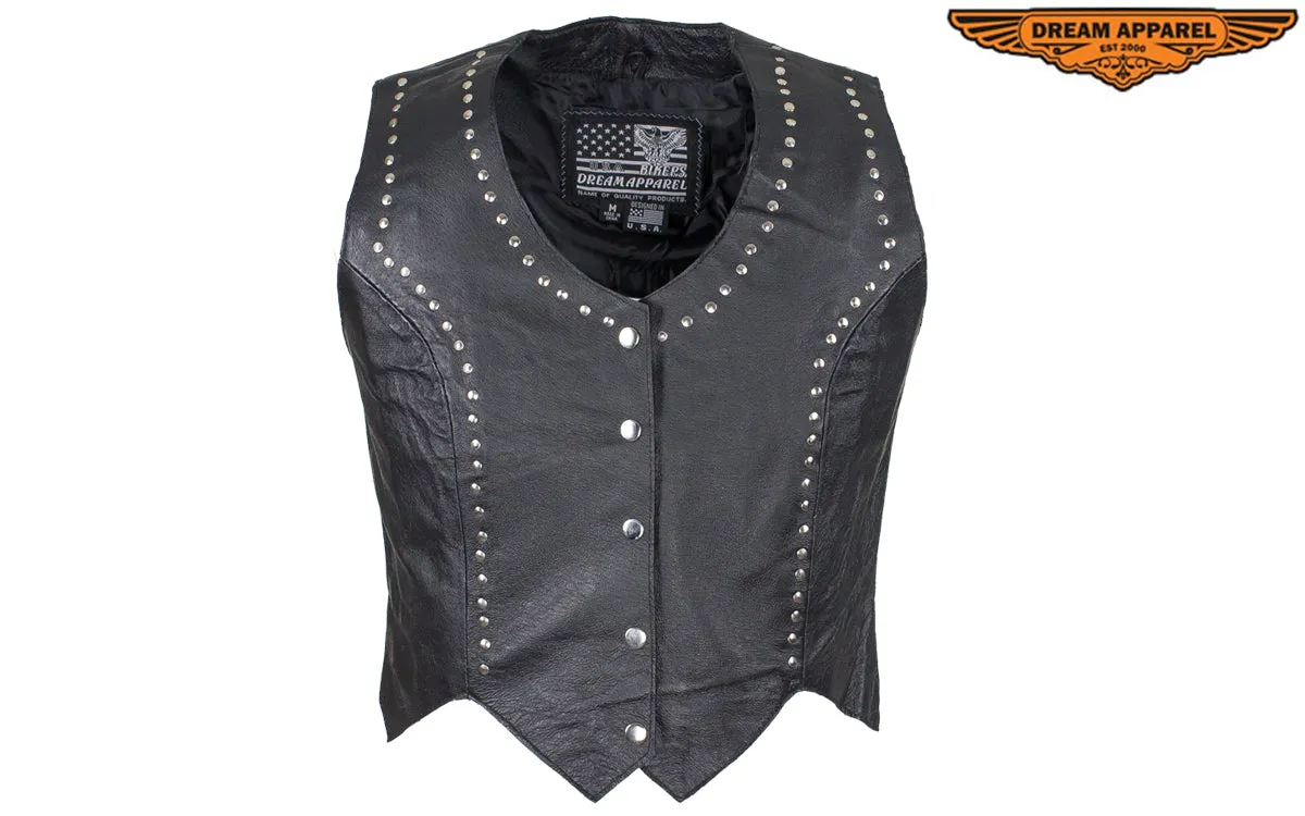 Womens Top With Studs