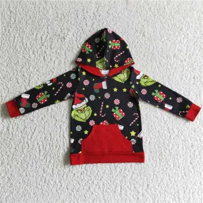 Xmas Cartoon hoodie Tops BT0069