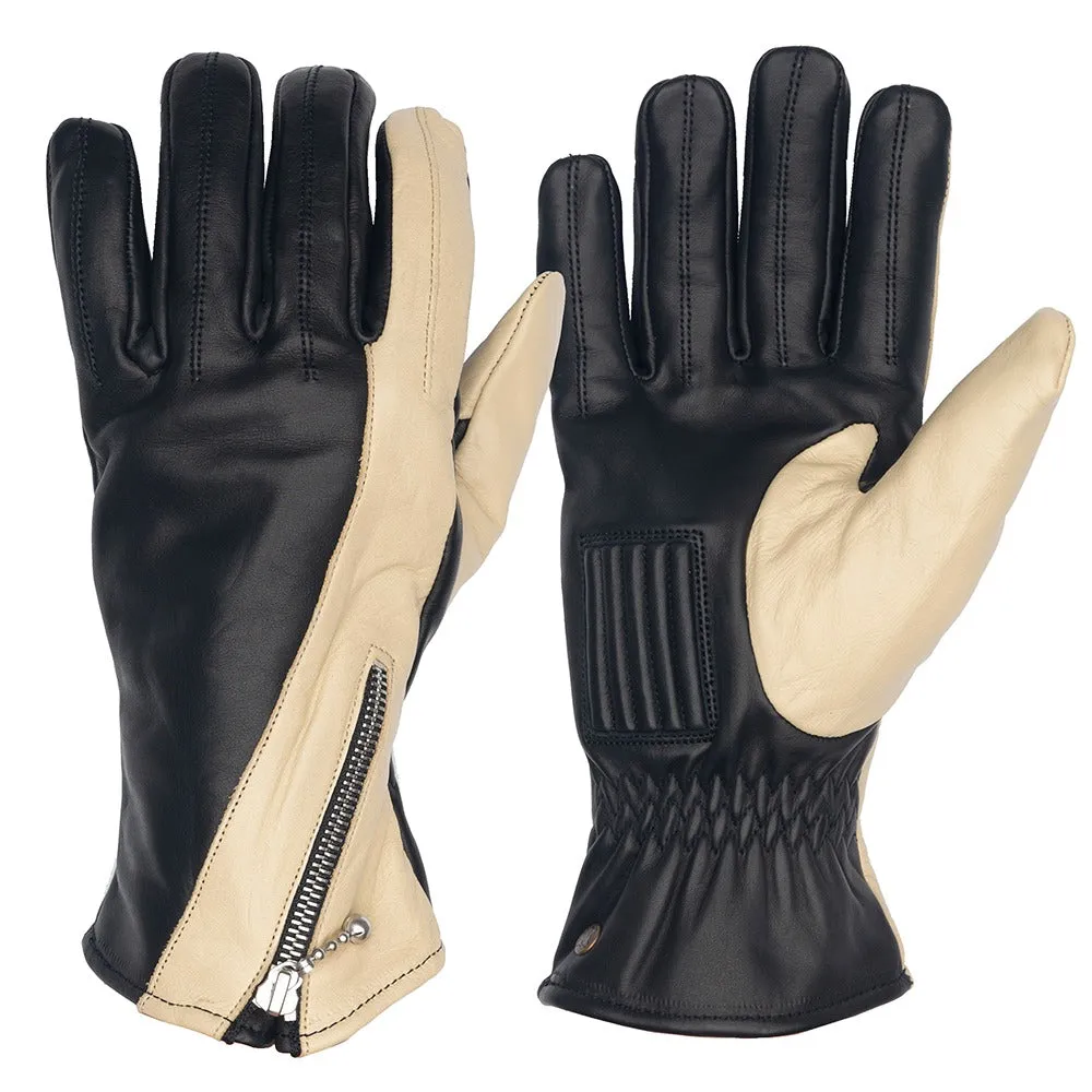 Zipped Classic Racer Gloves