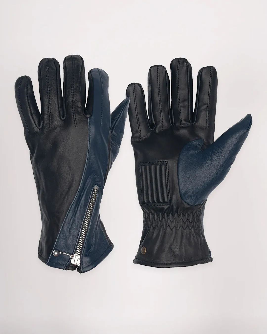 Zipped Classic Racer Gloves